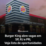 Vaga Jovem Aprendiz Burger King