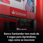 Vaga Jovem Aprendiz Santander