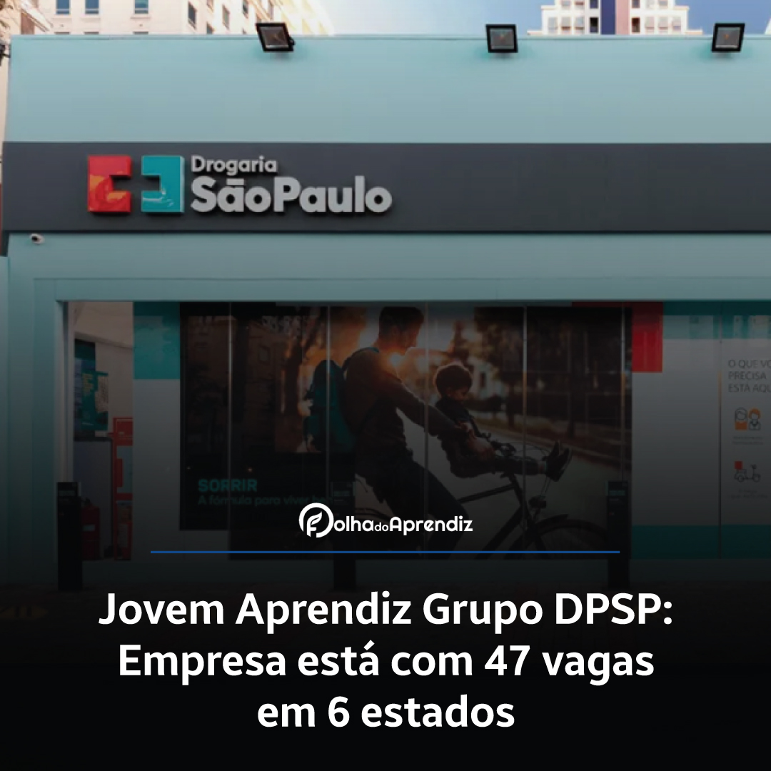 Vaga Jovem Aprendiz Grupo DPSP2