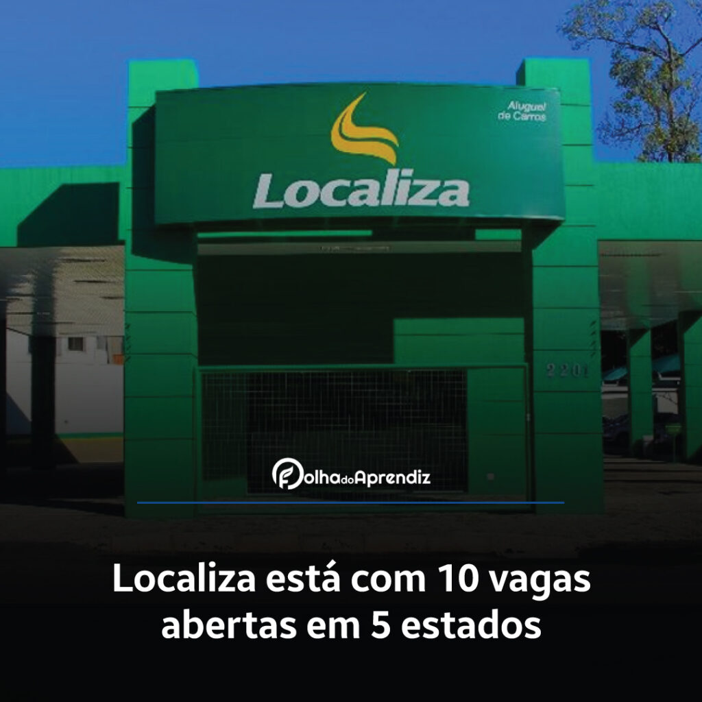 Vaga Jovem Aprendiz Localiza