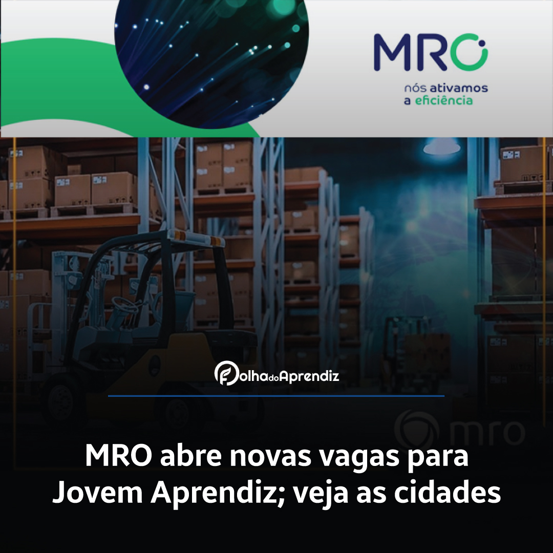 Vaga Jovem Aprendiz MRO