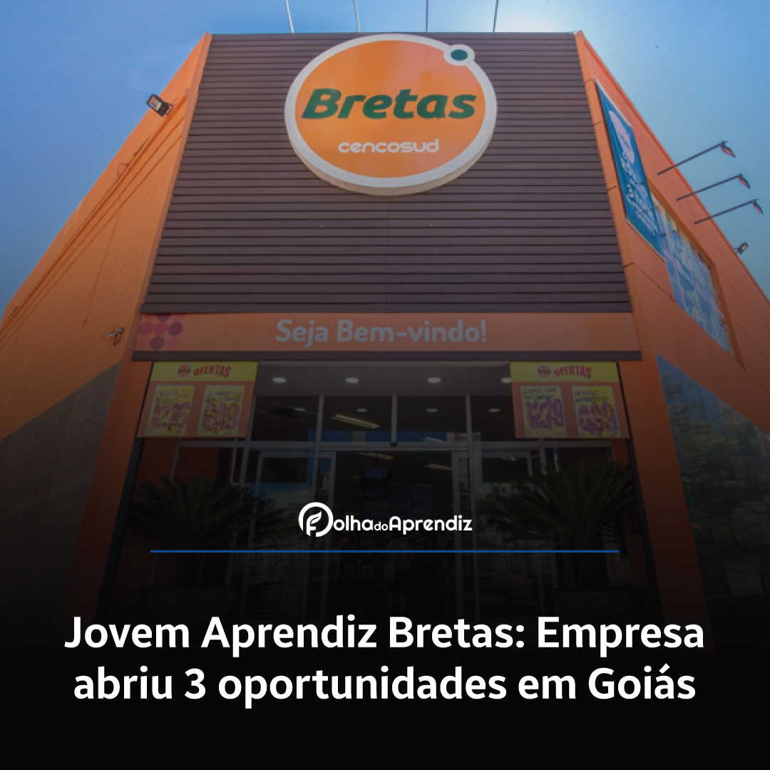 Vaga Jovem Aprendiz Bretas