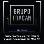 Vaga Jovem Aprendiz Grupo Tracan