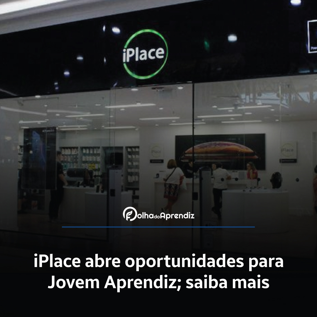 Vaga Jovem Aprendiz iPlace2