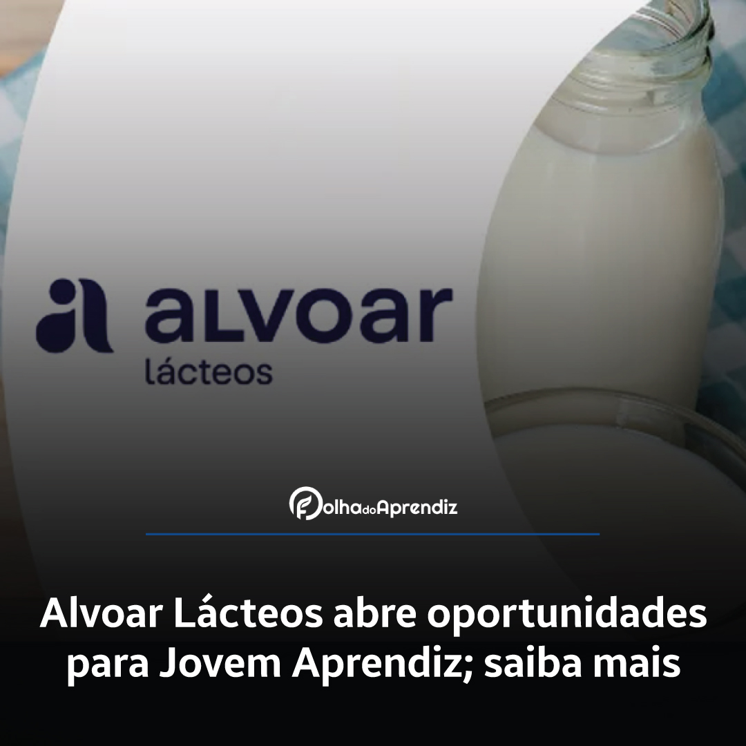 Vaga Jovem Aprendiz Alvoar Lácteos2